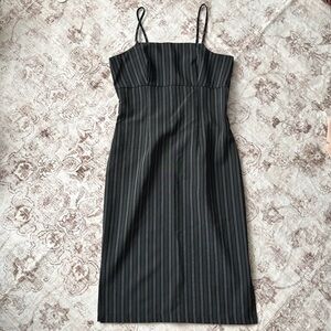 Cute fitted pin stripe dress